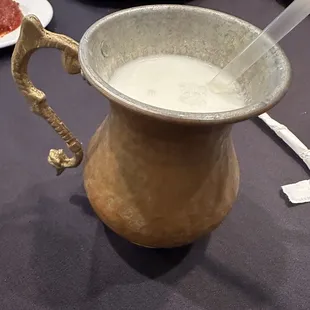 Ayran yogurt drink