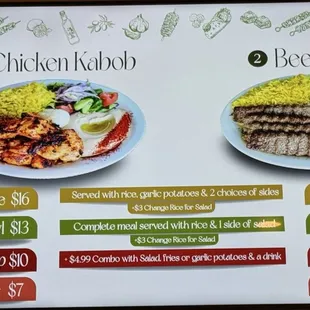 Menus