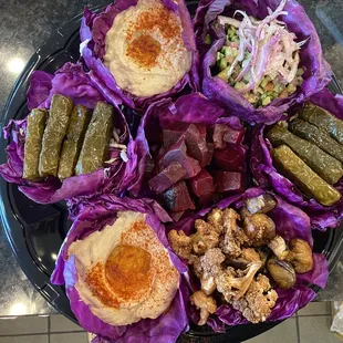 salads, food
