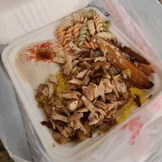 #3 Chicken Shawarma Plate