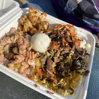 #4 Beef Shawarma Plate