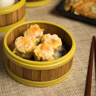 Pork and shrimp Shu Mai