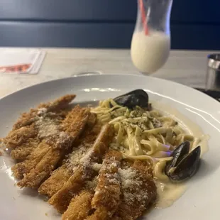 pasta dish, pasta, food