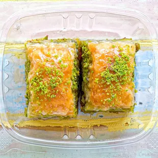 Double Pistachio Baklava (2 pcs)