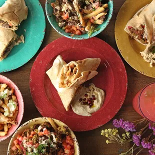 WRAP PARTY w/ LOADED FRIES.