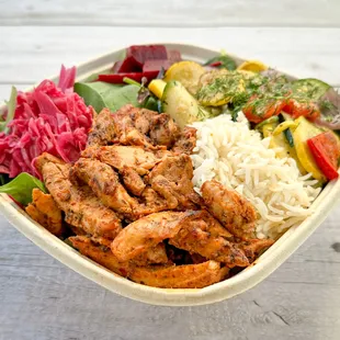 Chicken Half &amp; Half Bowl