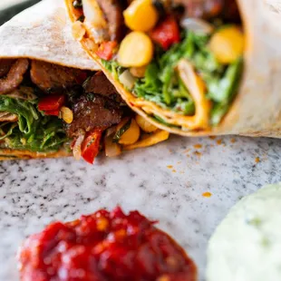 Kofte (Meatball) Wrap