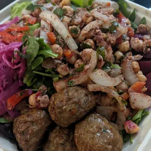 Meatball Salad