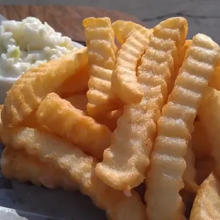 food, fish and chips
