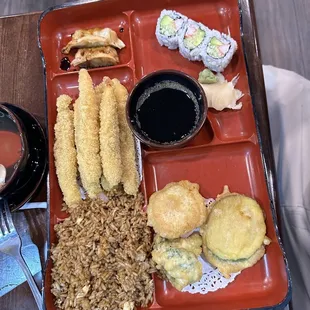 Shrimp tempura box