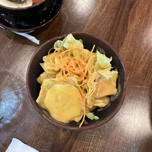 Ginger salad