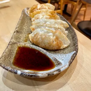 Gyoza was excellent