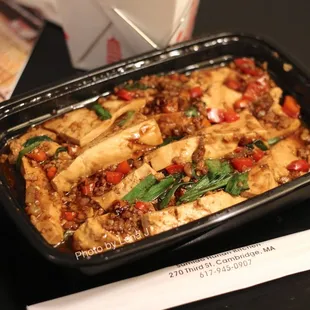 Sumiao Tofu Pot 素描豆腐煲 ($22) - good, very flavorful!
