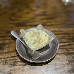 Tako Wasa (Raw Octopus with Wasabi )