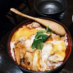 Runny Egg Oyakodon