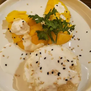 Mango with sticky rice