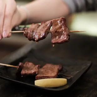 Kalbi yakitori - IG @melz.eats