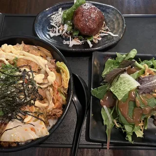 Buta Kimuchi Don Bento (Dinner)