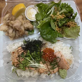 Salmon Ikura Don Bento (Dinner)
