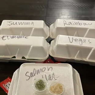 I appreciate the individual items in their own boxes. I have ordered in the past elsewhere where everyone's rolls we're in the same boxes.