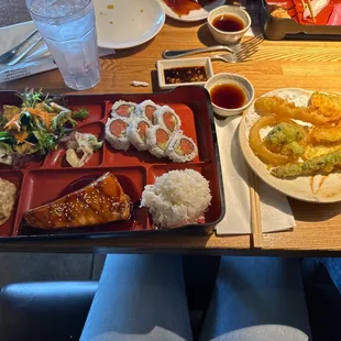 Lunch 3 item bento $17.99