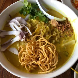 Chicken Curry Noodle Khoa Soi