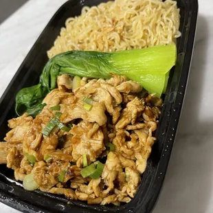 Garlic Chicken Noodle: $13.00