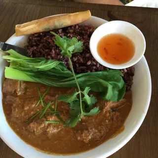 Beef Panang Curry Lunch