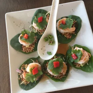 Leaf Wrapped Savory Nibbles