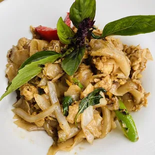 I had the Drunken Noodles with Chicken yesterday. Today I'm having the Pad Thai with Chicken.