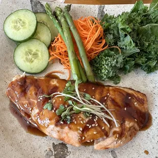 Grilled Salmon Teriyaki