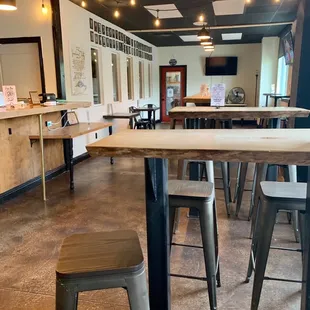 tables and stools