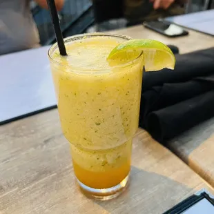 Mango dragonfruit mojito