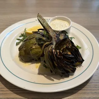 Wood-Grilled Artichoke