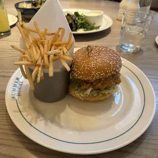 Crispy Chicken Sandwich Basket