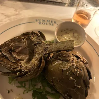 Wood-Grilled Artichoke