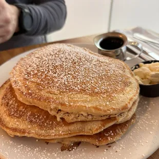 Pancakes are huge