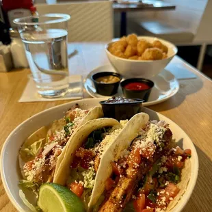 Grilled fish tacos