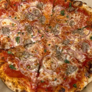 Housemade Sausage Pizza