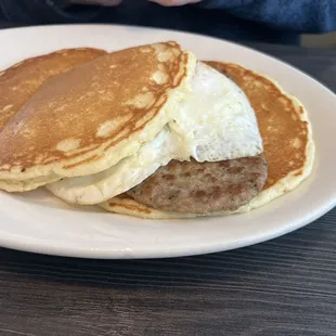 pancakes, food