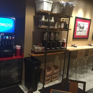 They have coffee bar that&apos;s always stocked with new flavors
