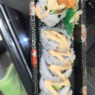 My usual Chicken Tempura Roll
