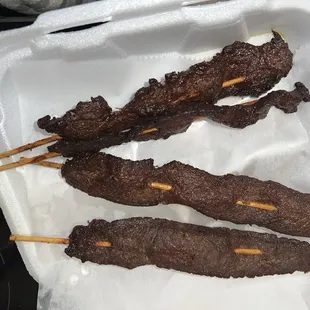 Steak 4 Piece Beef on Stick