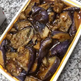 Eggplant in Garlic Sauce