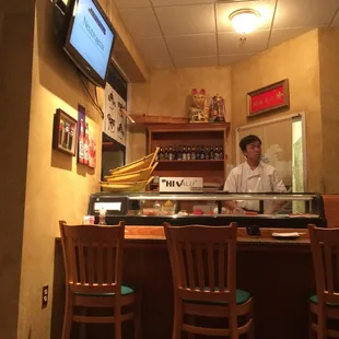 This was the busiest sushi man  in Central Florida. Good reason. Delicious and what a value on the all-you-can-eat plan.