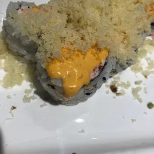 hair in our sushi.