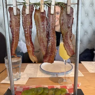 Clothesline Bacon