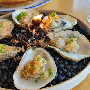 Grilled Oysters