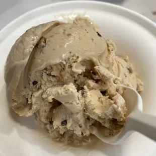 Toffee, coffee and waffle