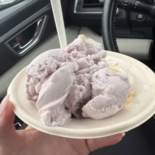 Lavender Local Honey Ice Cream